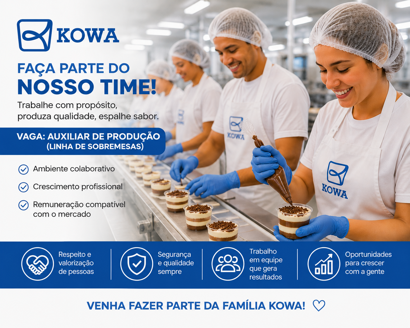 servicio de confitería